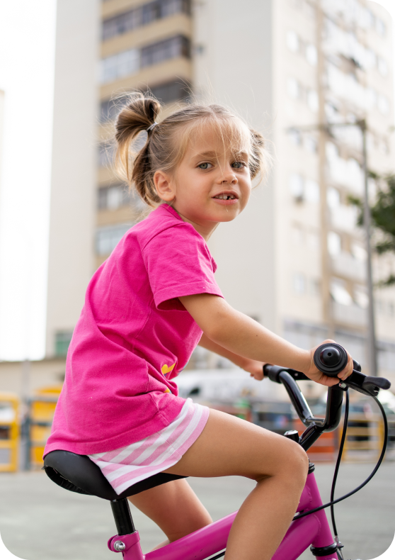 Cute Girl Cycle
